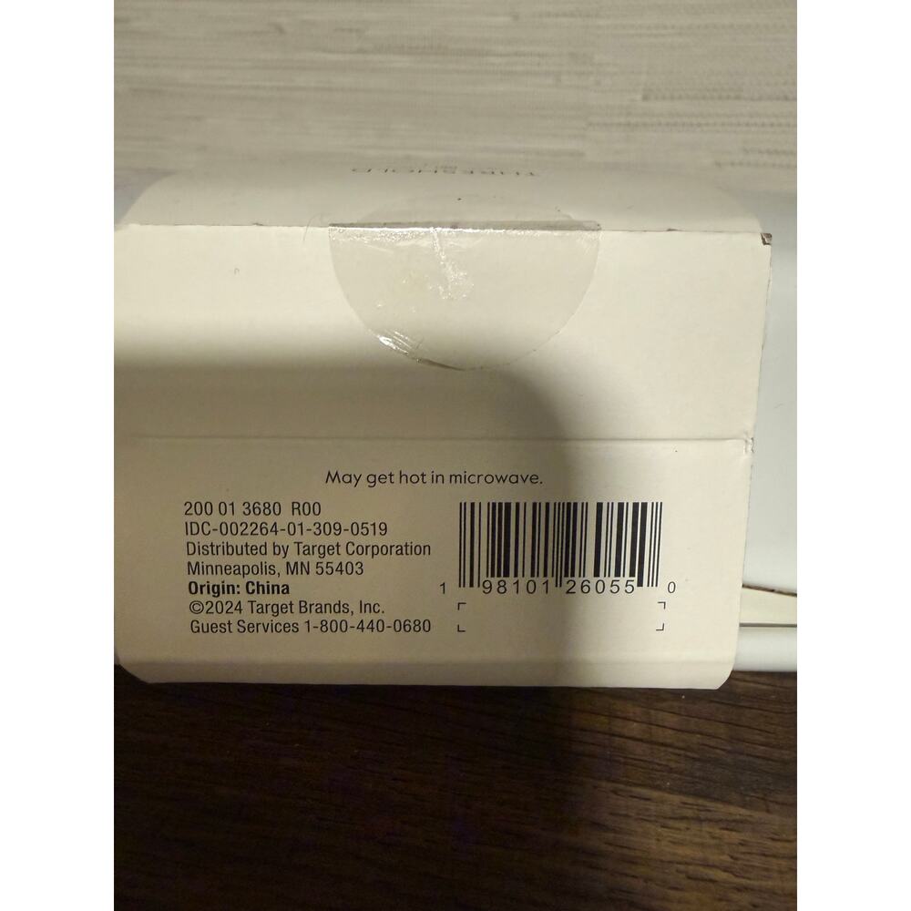 Threshold White Porcelain Covered Butter Dish - NEW - Picture 5 of 5